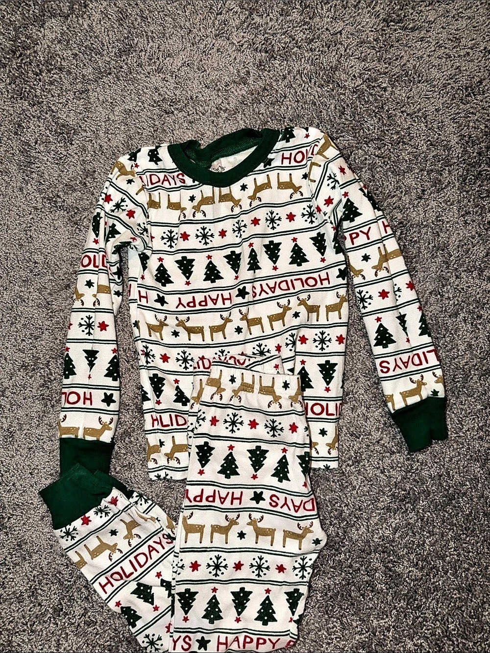carter's Christmas Pajama Set Baby 5T